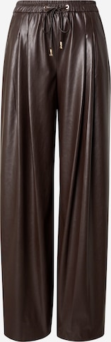 Marc CainWide Leg/ Široke nogavice Hlače - smeđa boja: prednji dio