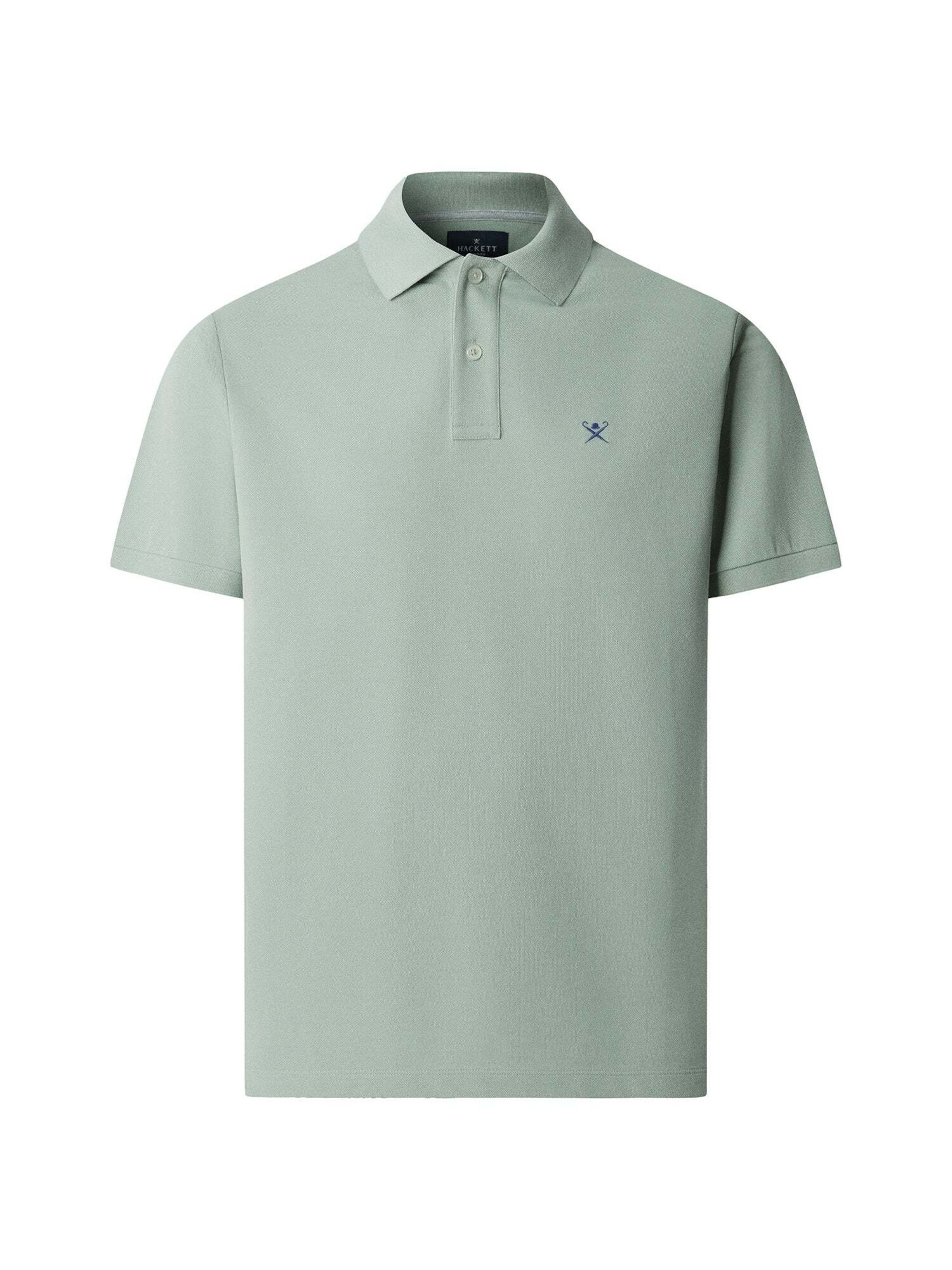Hackett London Poloshirt in Grün: Vorderseite