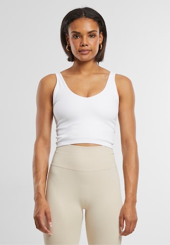 Bustier Soutien-gorge de sport Aim'n en blanc