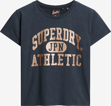 Superdry Shirt in Blauw: voorkant