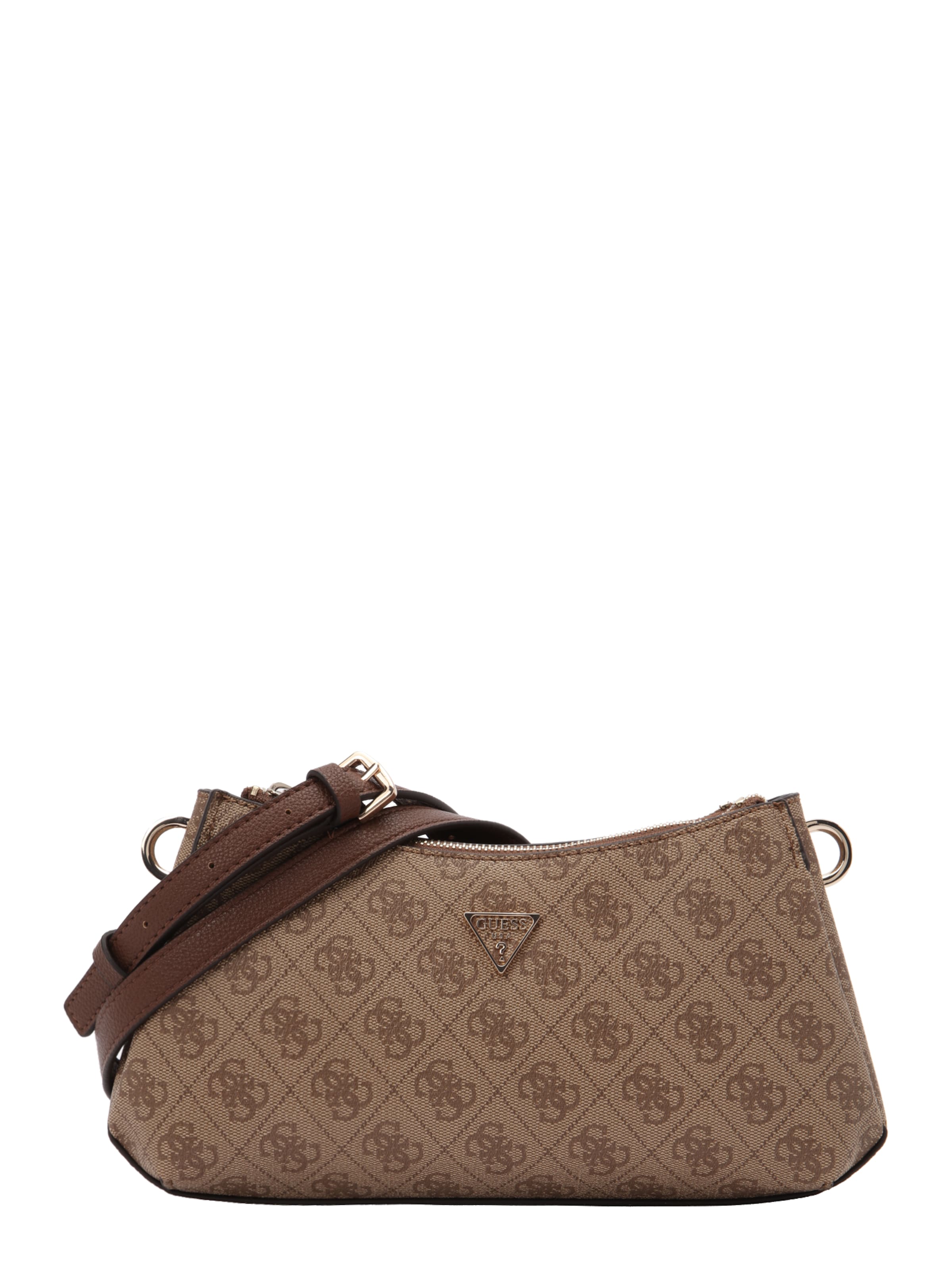 GUESS Наплечная сумка 'NOELLE II' в Коричневый: спереди