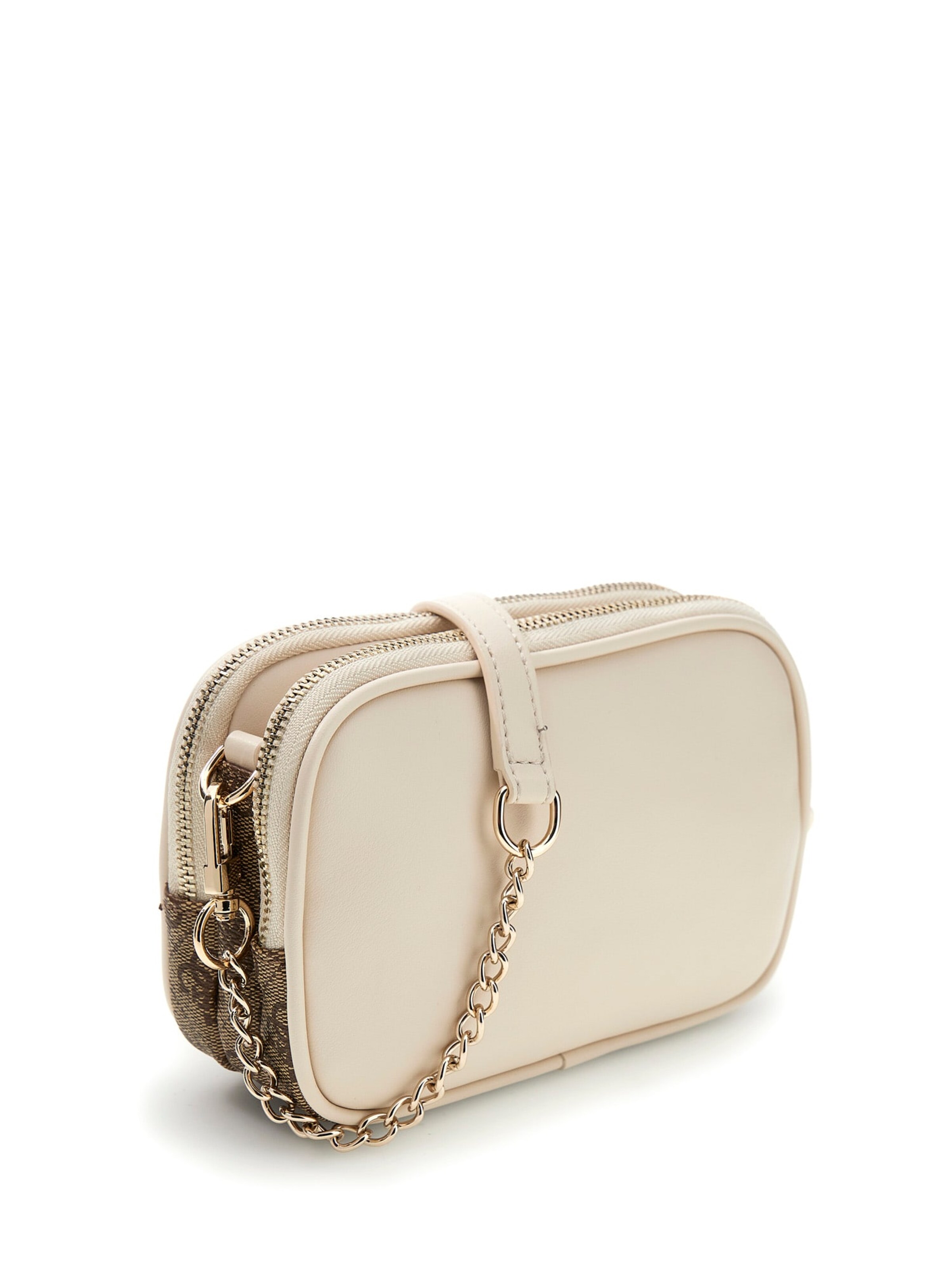 Geantă de umăr de la GUESS pe bej