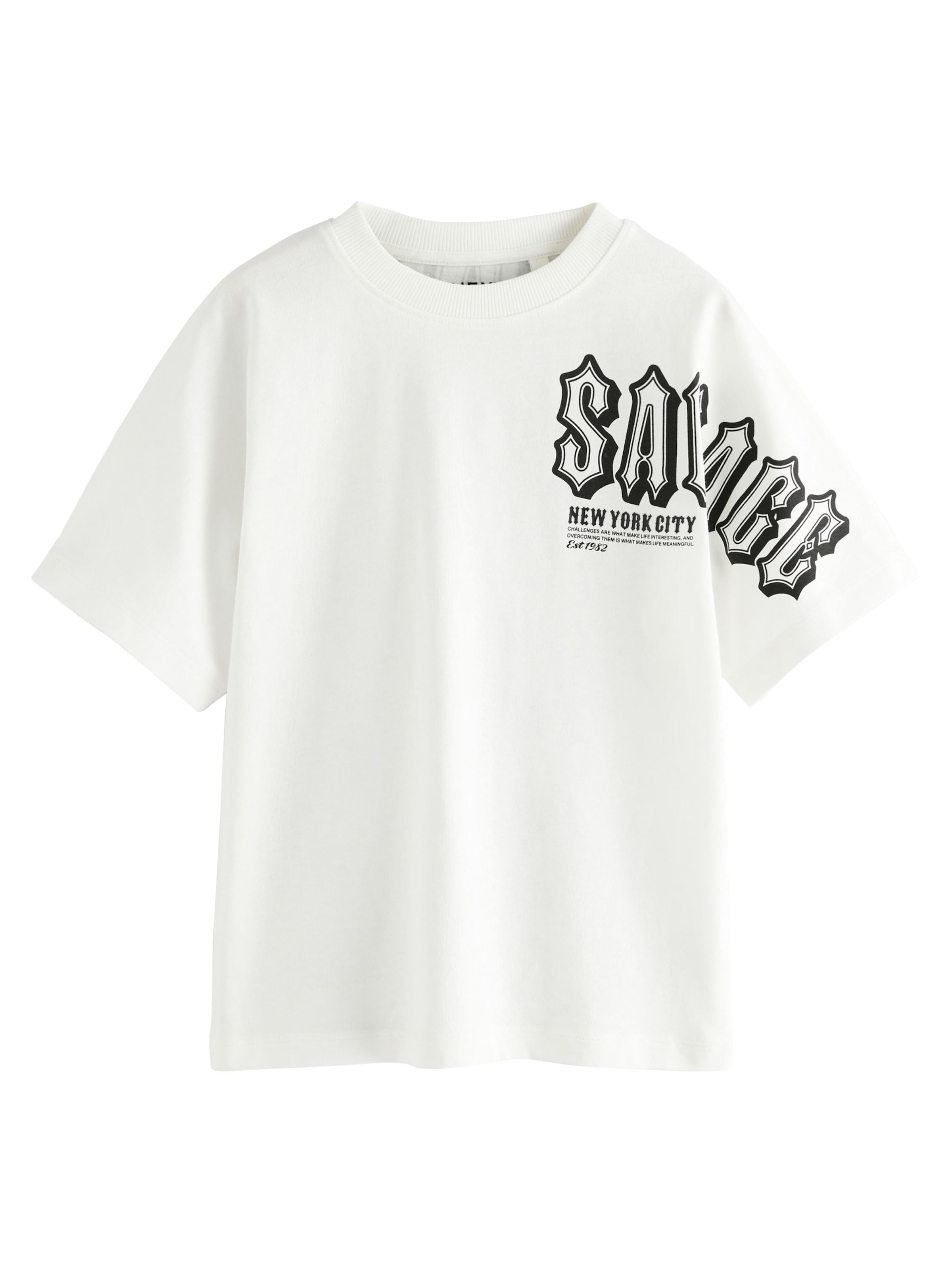 Next Тениска в бяло: отпред