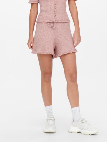 ONLY Regular Shorts 'Lina' in Pink: predná strana