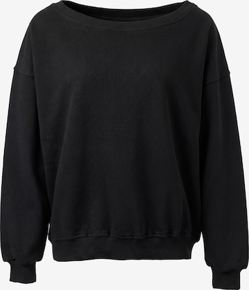 MYMO - Sudadera en negro: frente