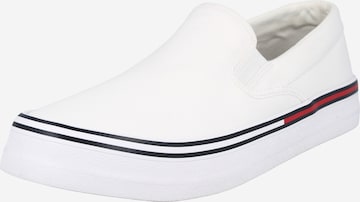 Tommy Jeans Slip on boty – bílá: přední strana