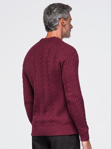 Ombre Sweater in Red