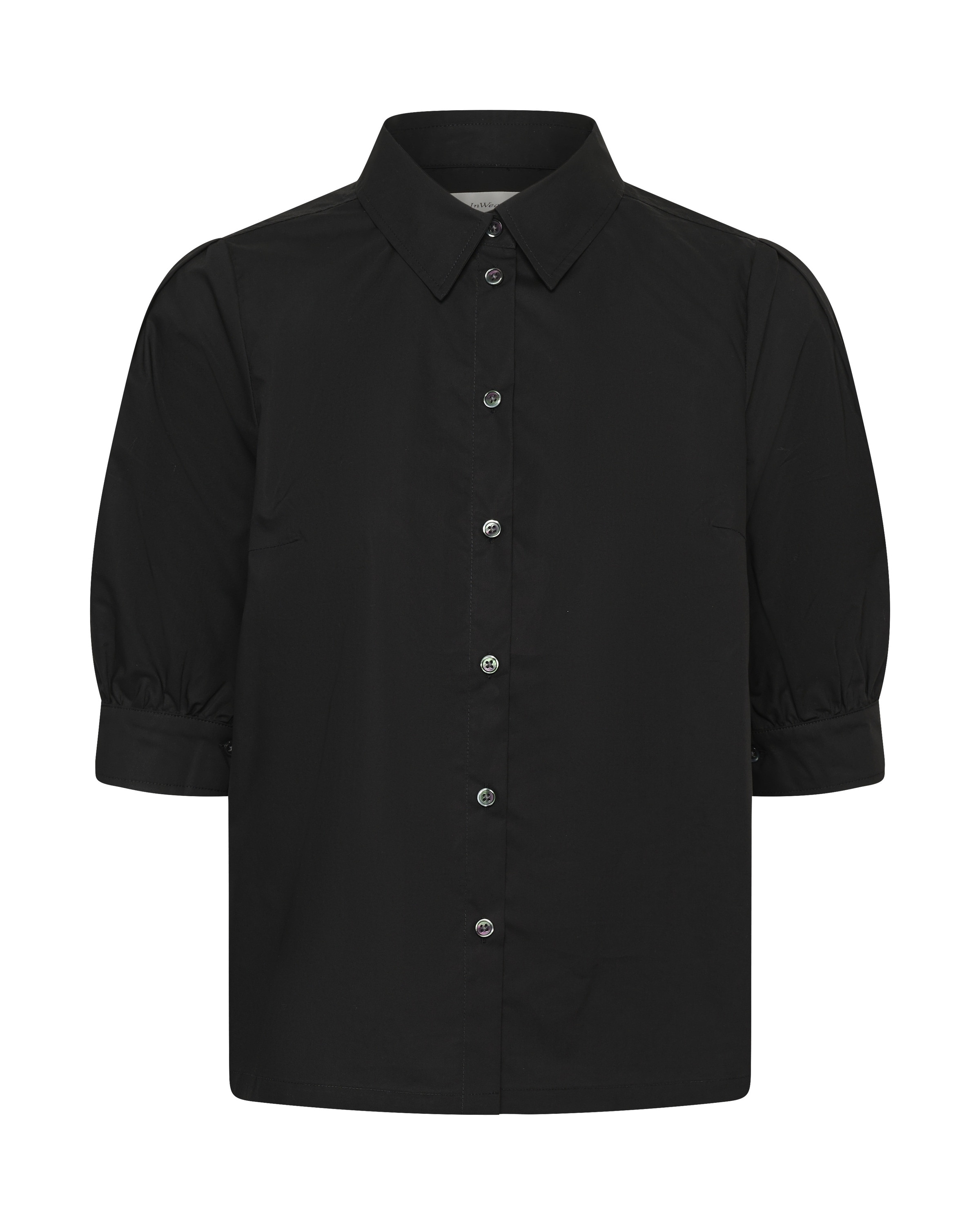 InWear Blúz - fekete: elől