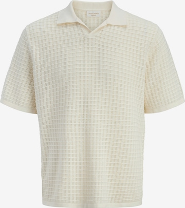 Jack & Jones Junior Pullover 'JORNANTUCKET' in Weiß: Vorderseite