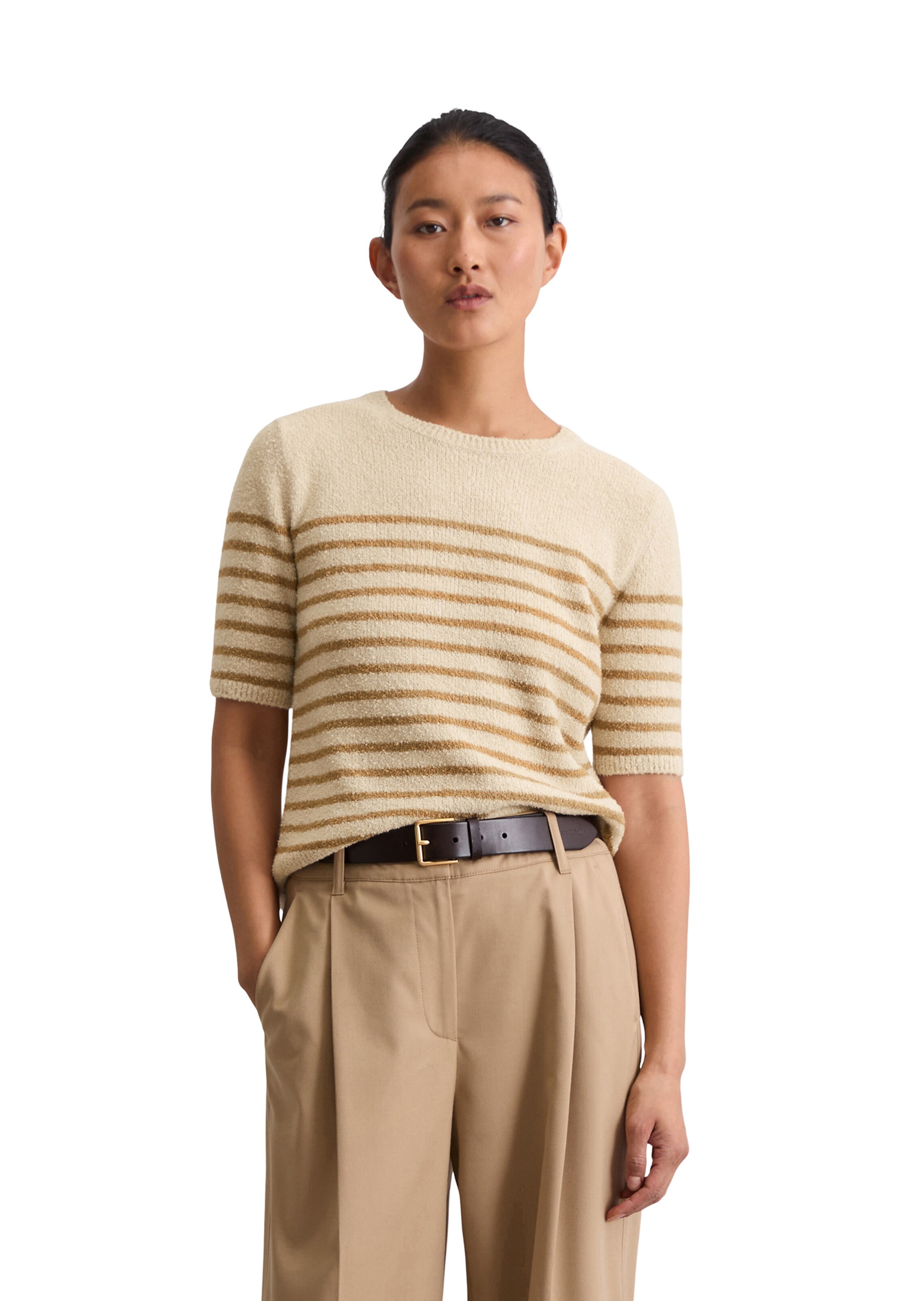 Marc O'Polo Trui in Beige: voorkant