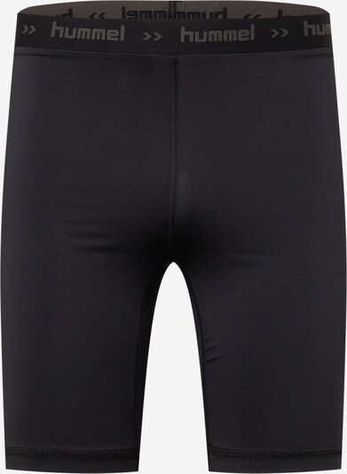 Hummel Pantalon de sport en gris / noir, Vue avec produit