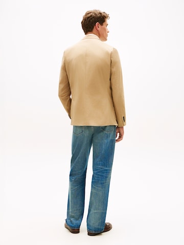 smėlio TOMMY HILFIGER Standartinis modelis Klasikinis švarkas