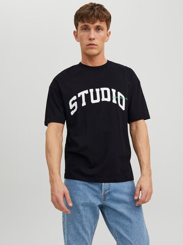 JACK & JONES T-Shirt 'Brink' in Schwarz: predná strana