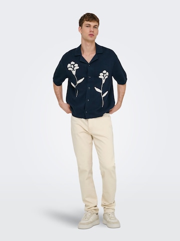 Only & Sons regular Jeans 'ONSYOKE' i beige