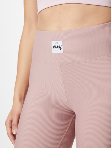 Skinny Pantaloni sportivi 'Icecold' di Eivy in rosa