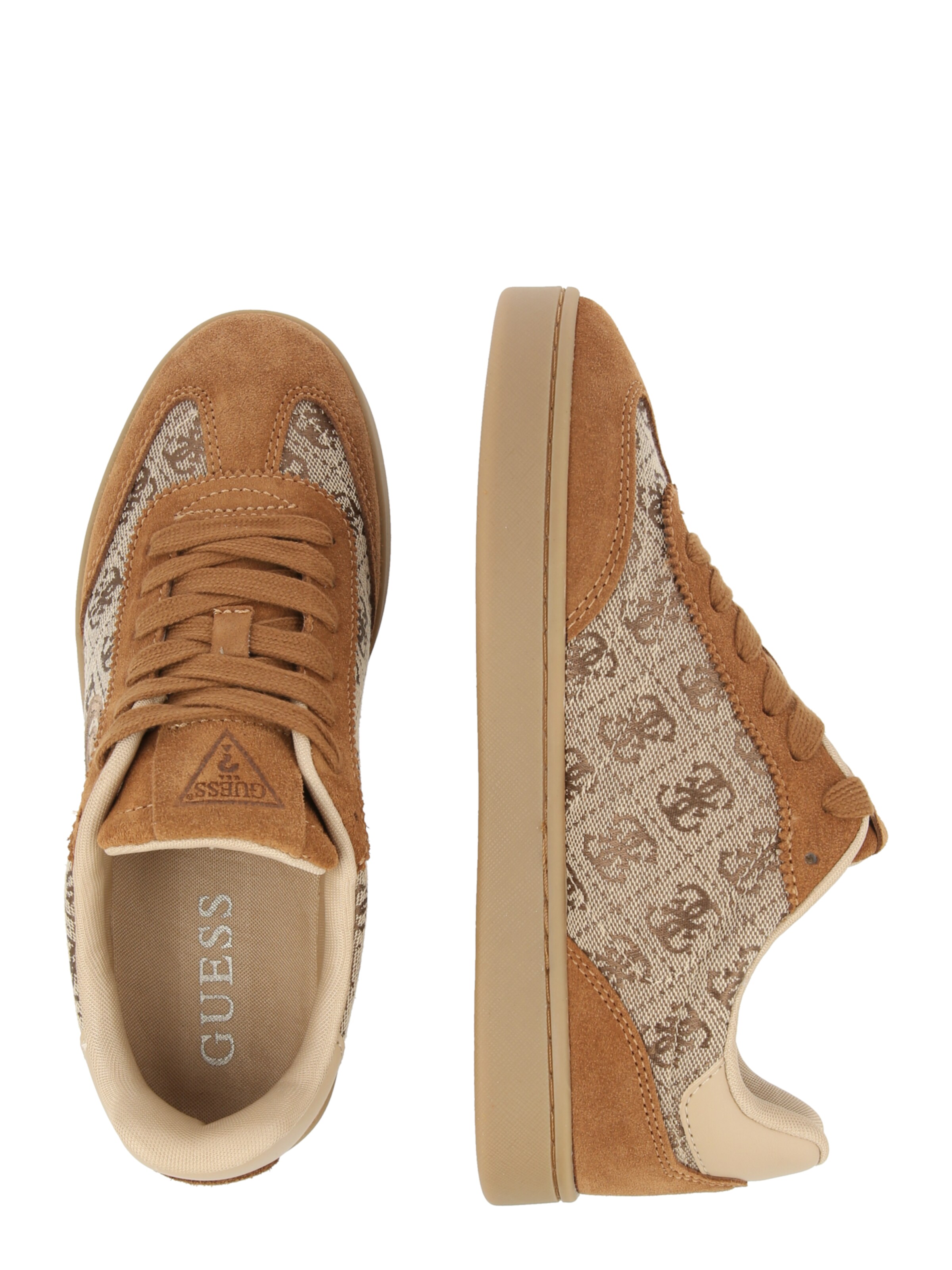GUESS - Zapatillas deportivas bajas 'JACEK' en marrón