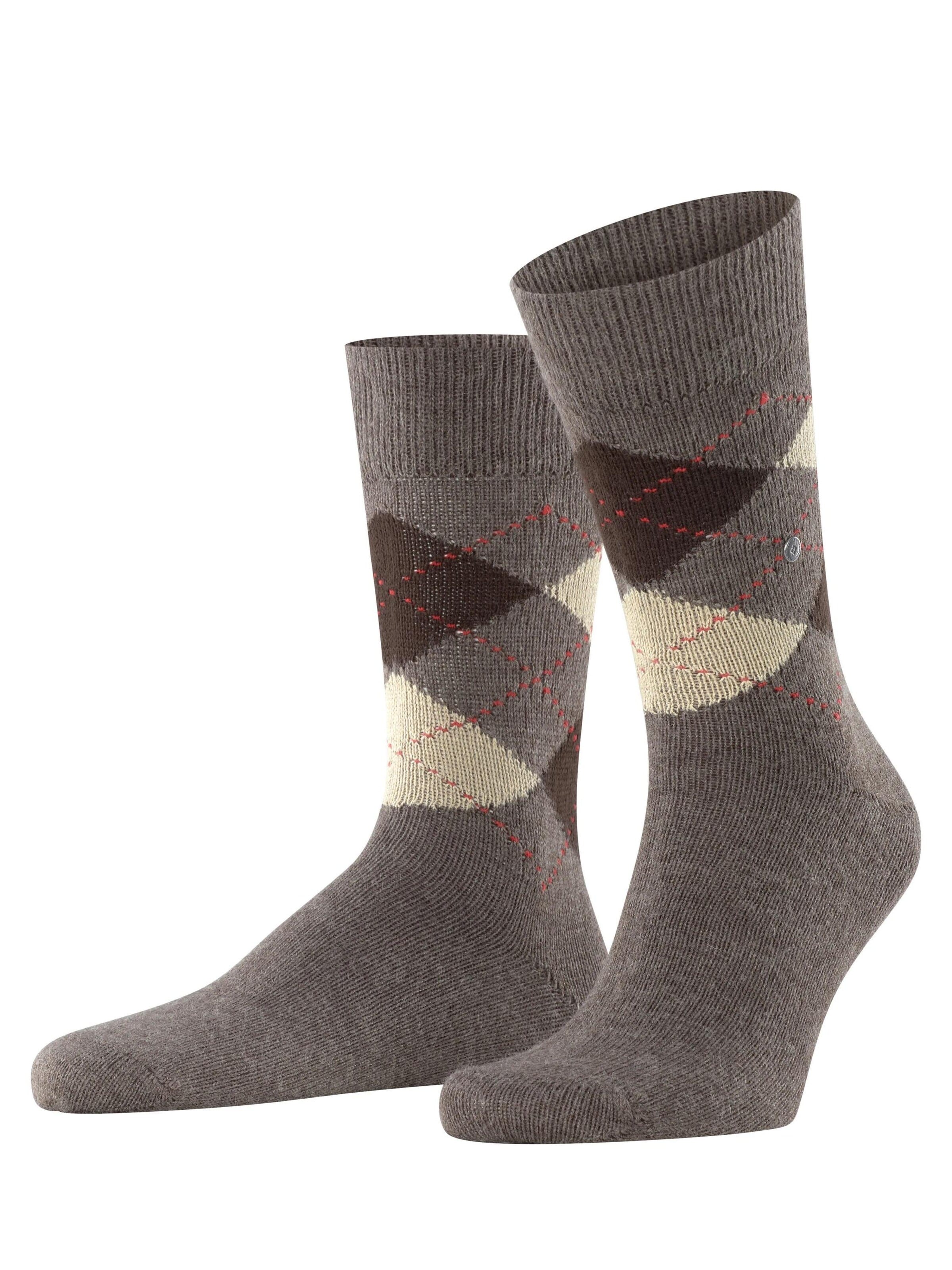 BURLINGTON Socken 'Preston'‌‌‌‌ in Braun: Vorderseite