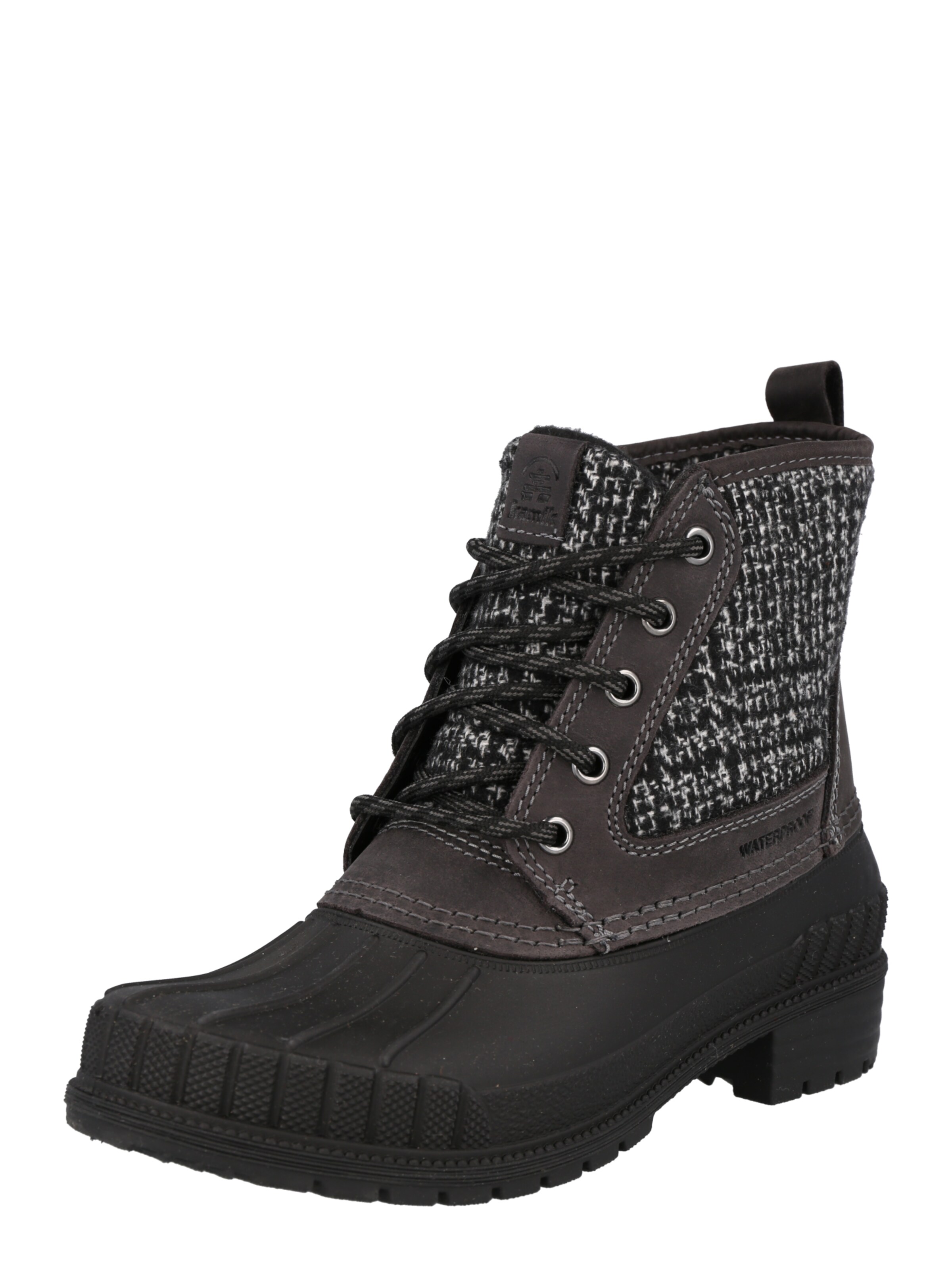 Kamik Schnürstiefelette 'Sieanna' in Grau: Vorderseite