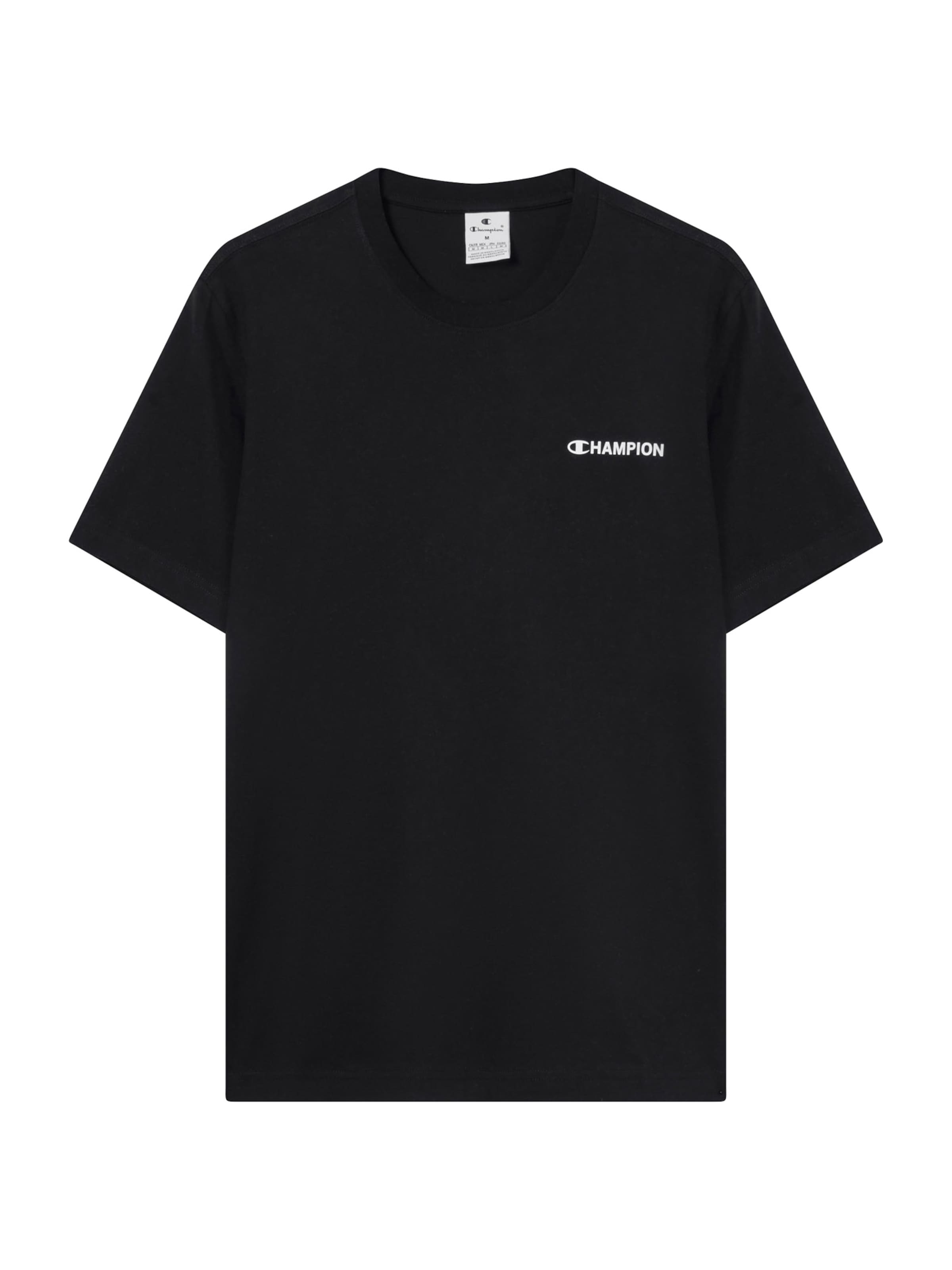 Champion Authentic Athletic Apparel T-Shirt in schwarz / weiß, Produktansicht