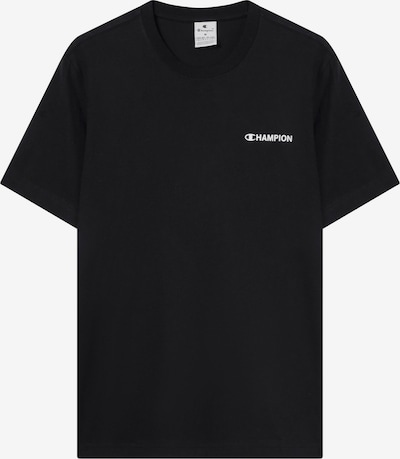 Champion Authentic Athletic Apparel T-Krekls, krāsa - melns / balts, Preces skats