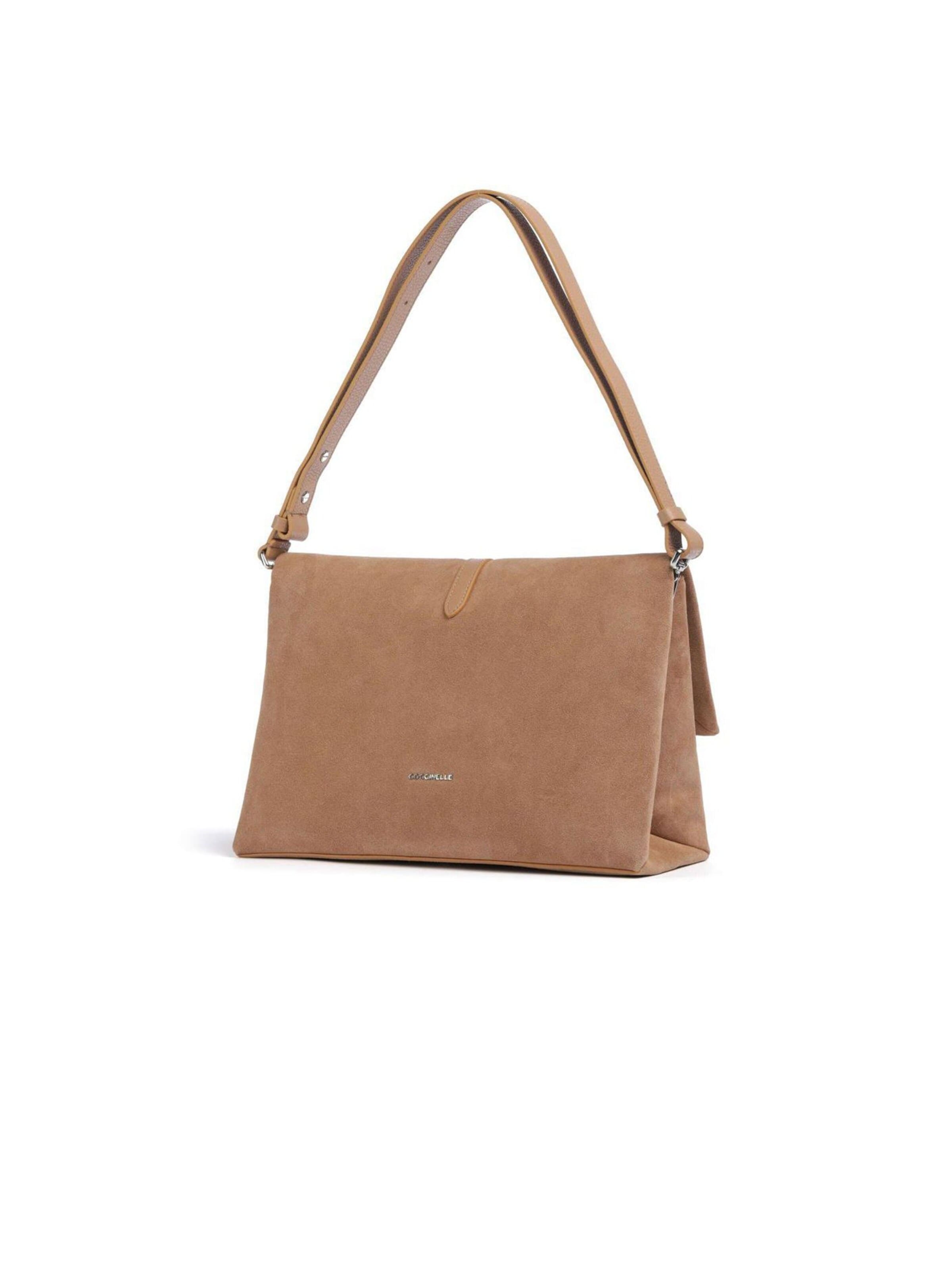 Coccinelle Schoudertas in Beige