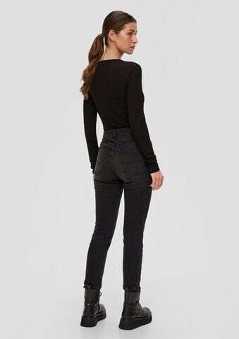 Skinny Jeans 'Sadie' de la QS pe gri