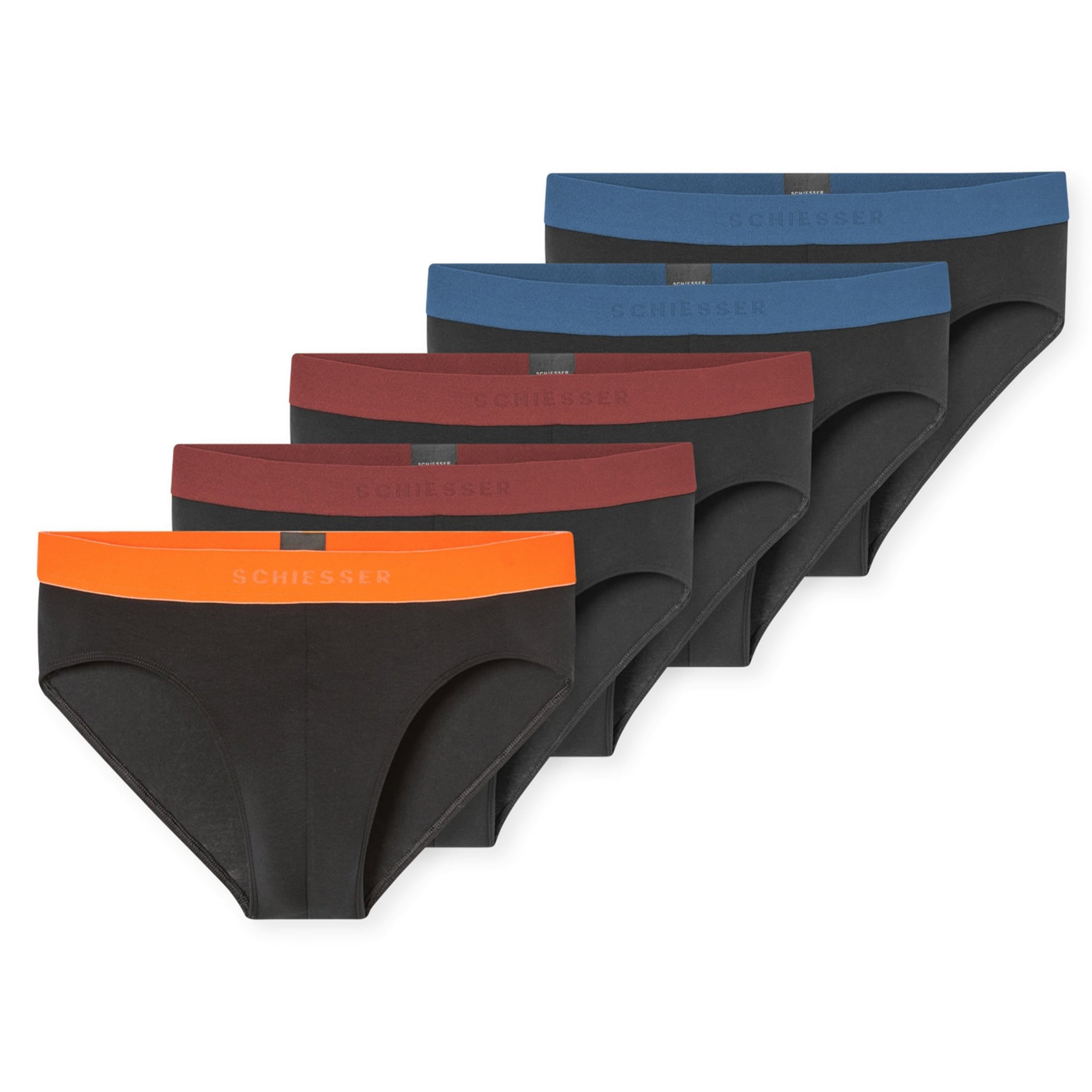 SCHIESSER Slipy '95/5' w kolorze czarny: przód