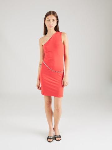 WAL G. - Vestido de verano 'ROWEN' en rojo