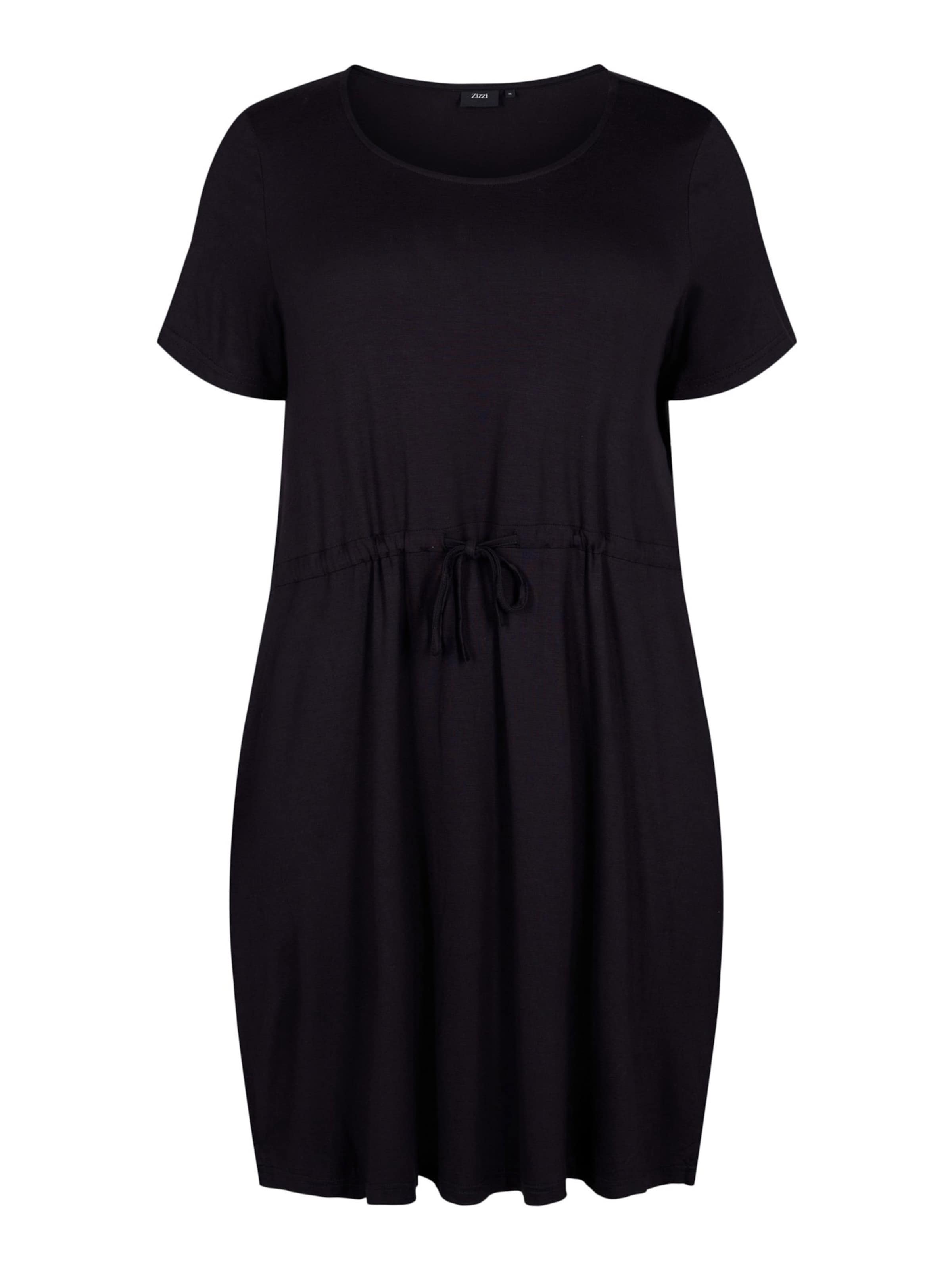 Zizzi Tunika 'DORIT' värissä musta: etupuoli