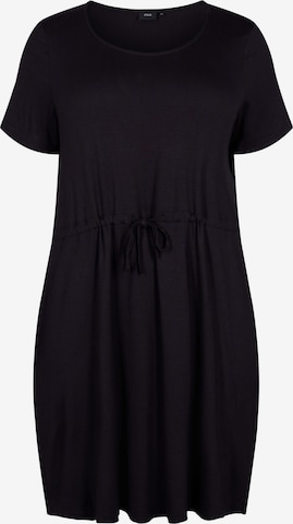 Zizzi Tunika 'DORIT' värissä musta: etupuoli