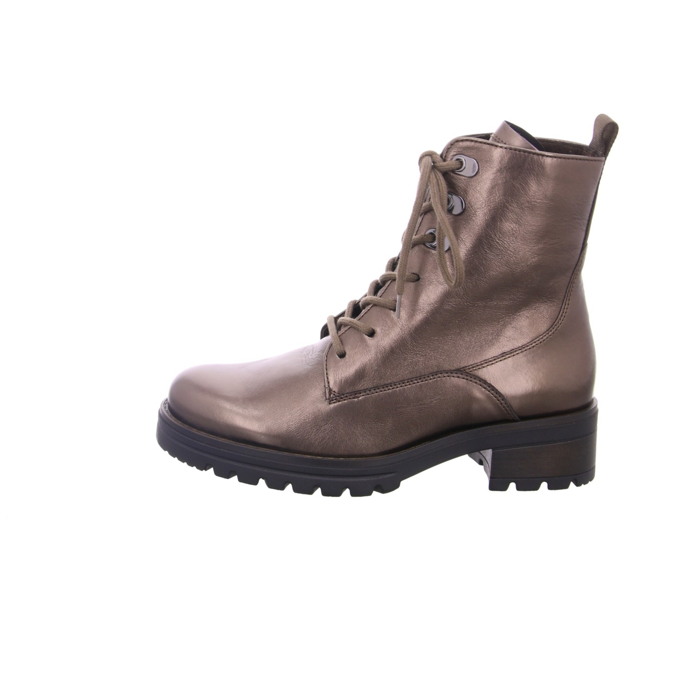 GABOR Schnürstiefelette in Bronze