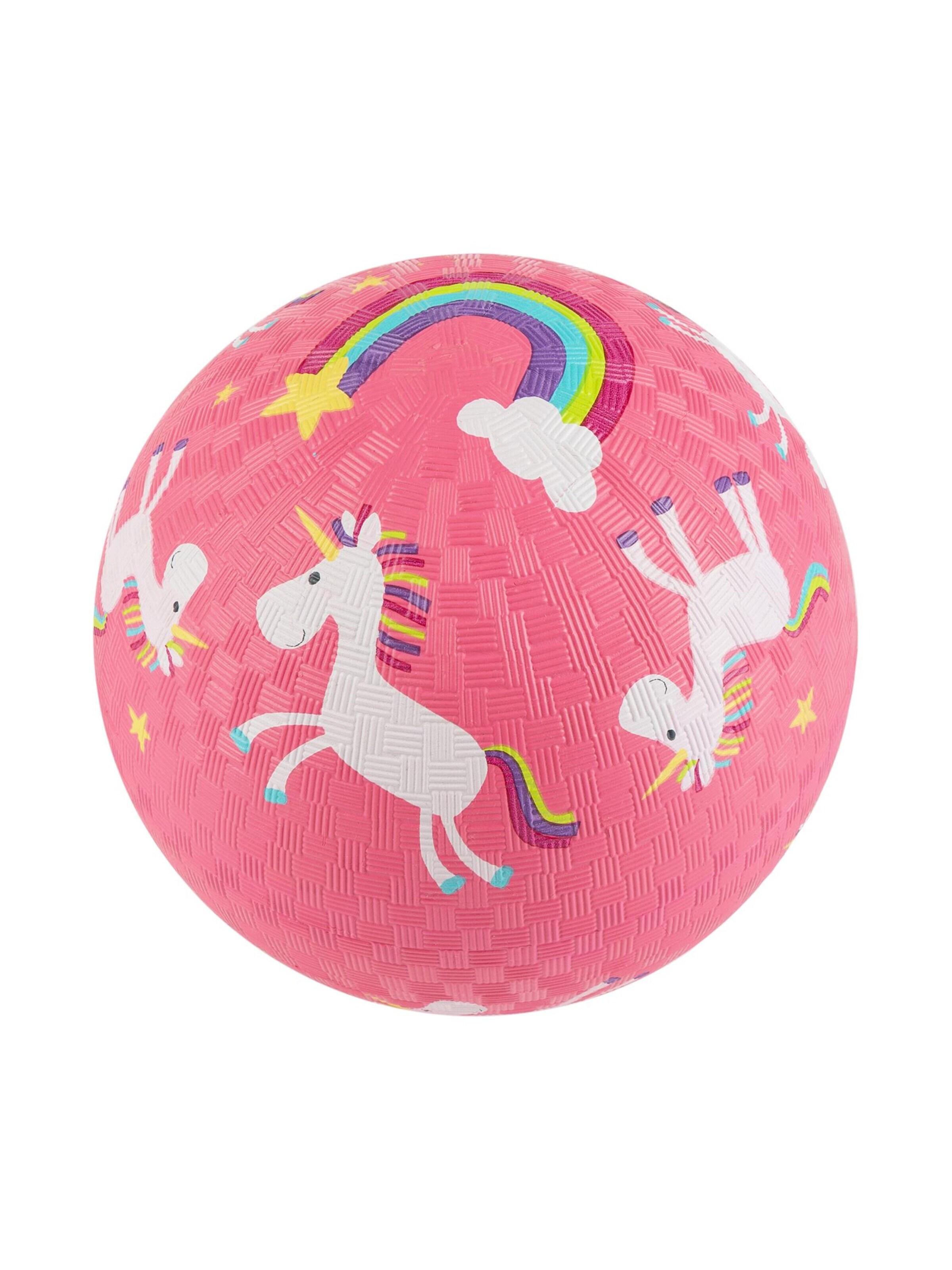 SIGIKID Ball 'Kautschukball Einhorn, 17cm' in Pink: front