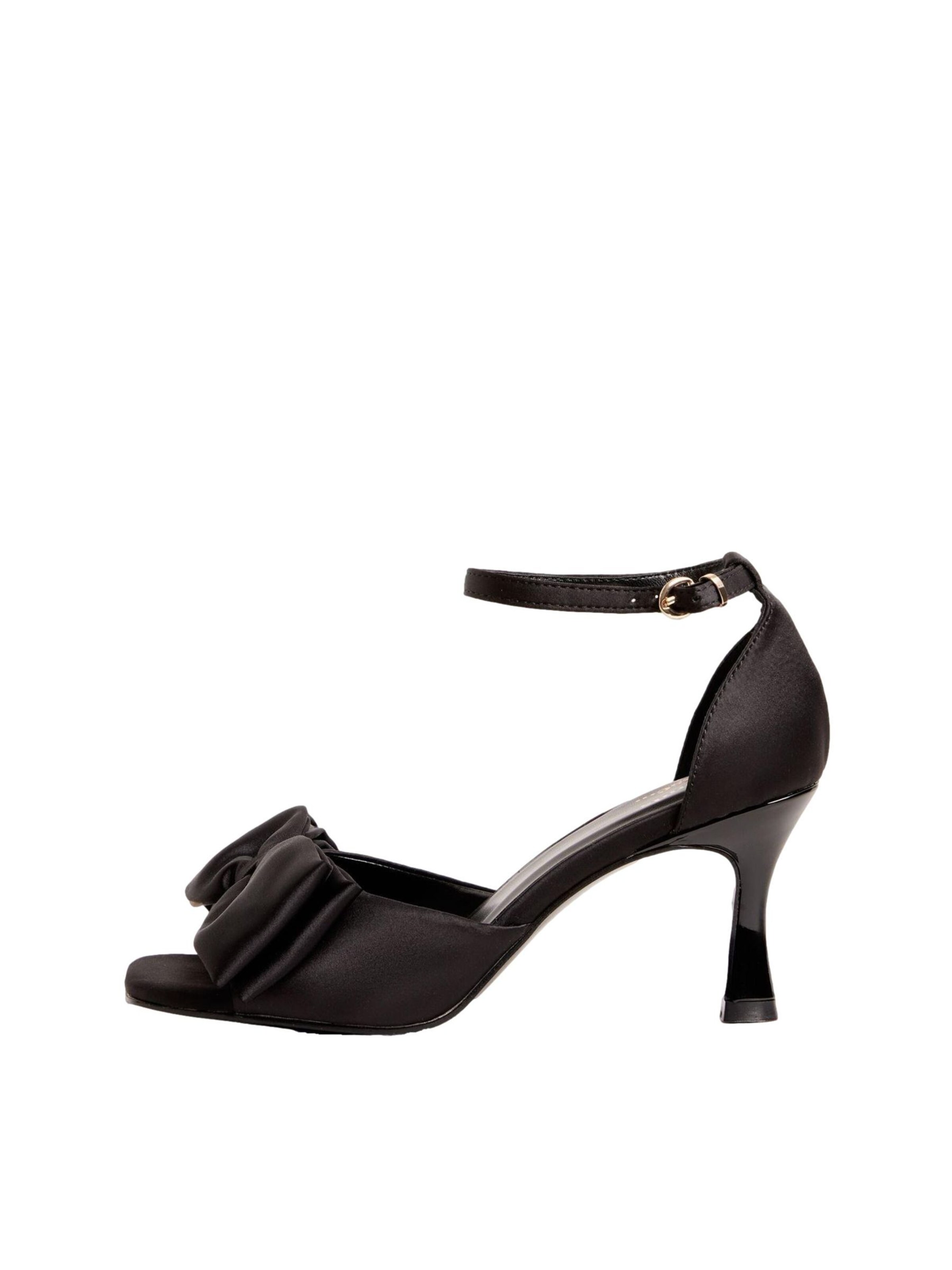 Friends Like These Sandali s paščki | črna barva: sprednja stran