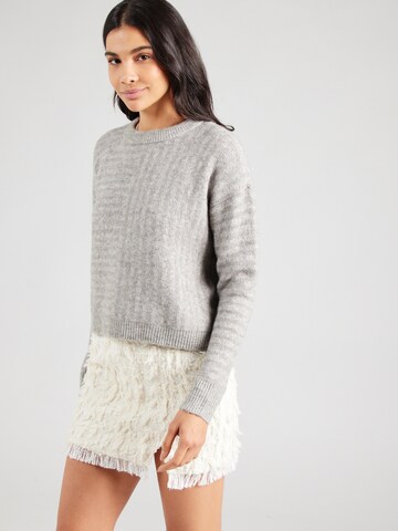 VERO MODA - Pullover 'Uranus' em cinzento: frente