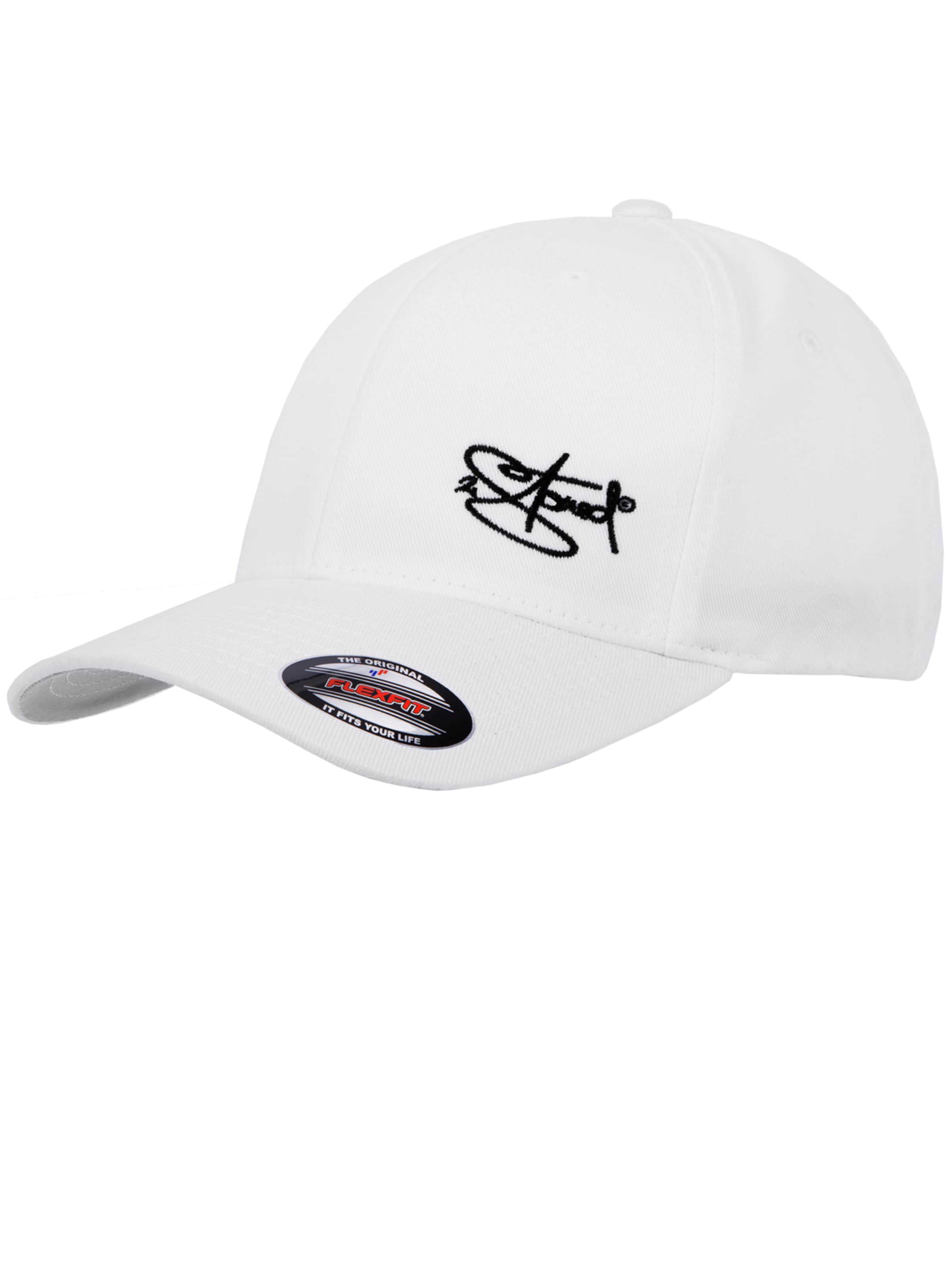 2Stoned Cap 'Flexfit Wooly Combed Classic'‌‌‌‌ in Weiß: Vorderseite