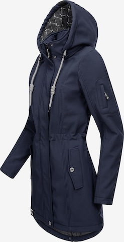 Cappotto funzionale di Peak Time in blu