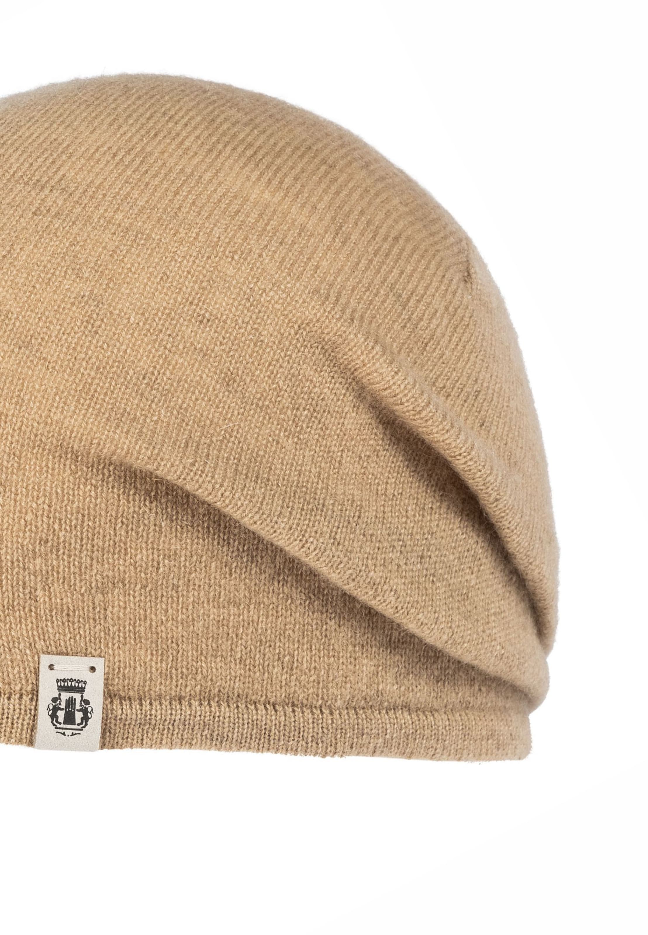 Roeckl Muts 'BUSINESS CASHMERE' in Bruin