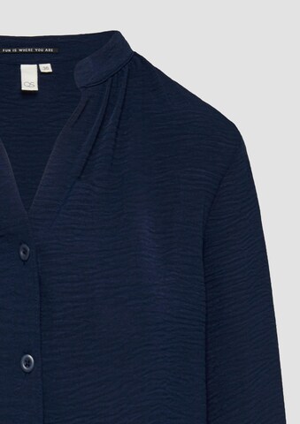 QS Blouse in Blauw