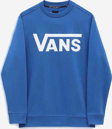 VANS Sweatshirt in Blue: front