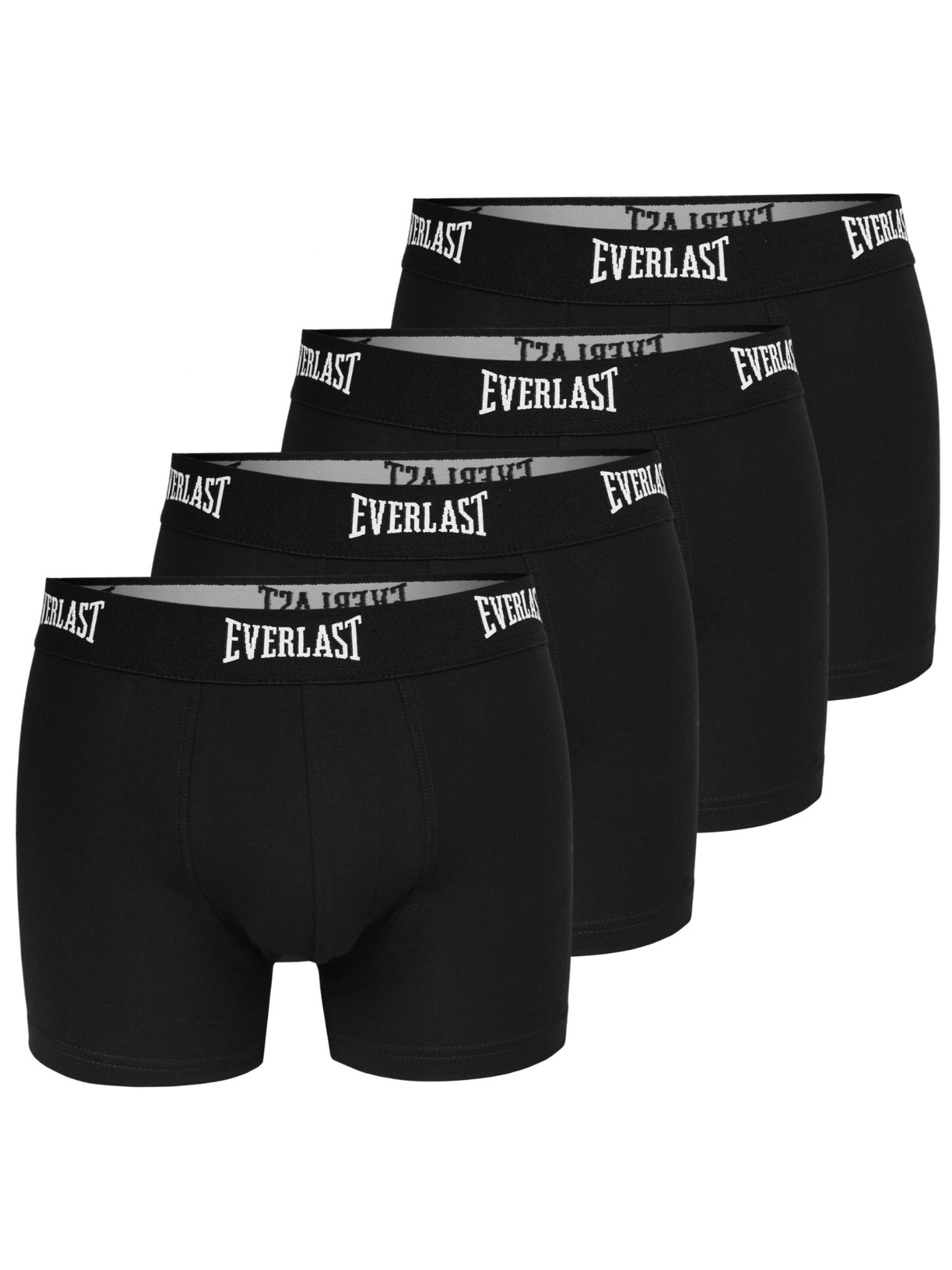 Everlast - Calzoncillo boxer en negro: frente