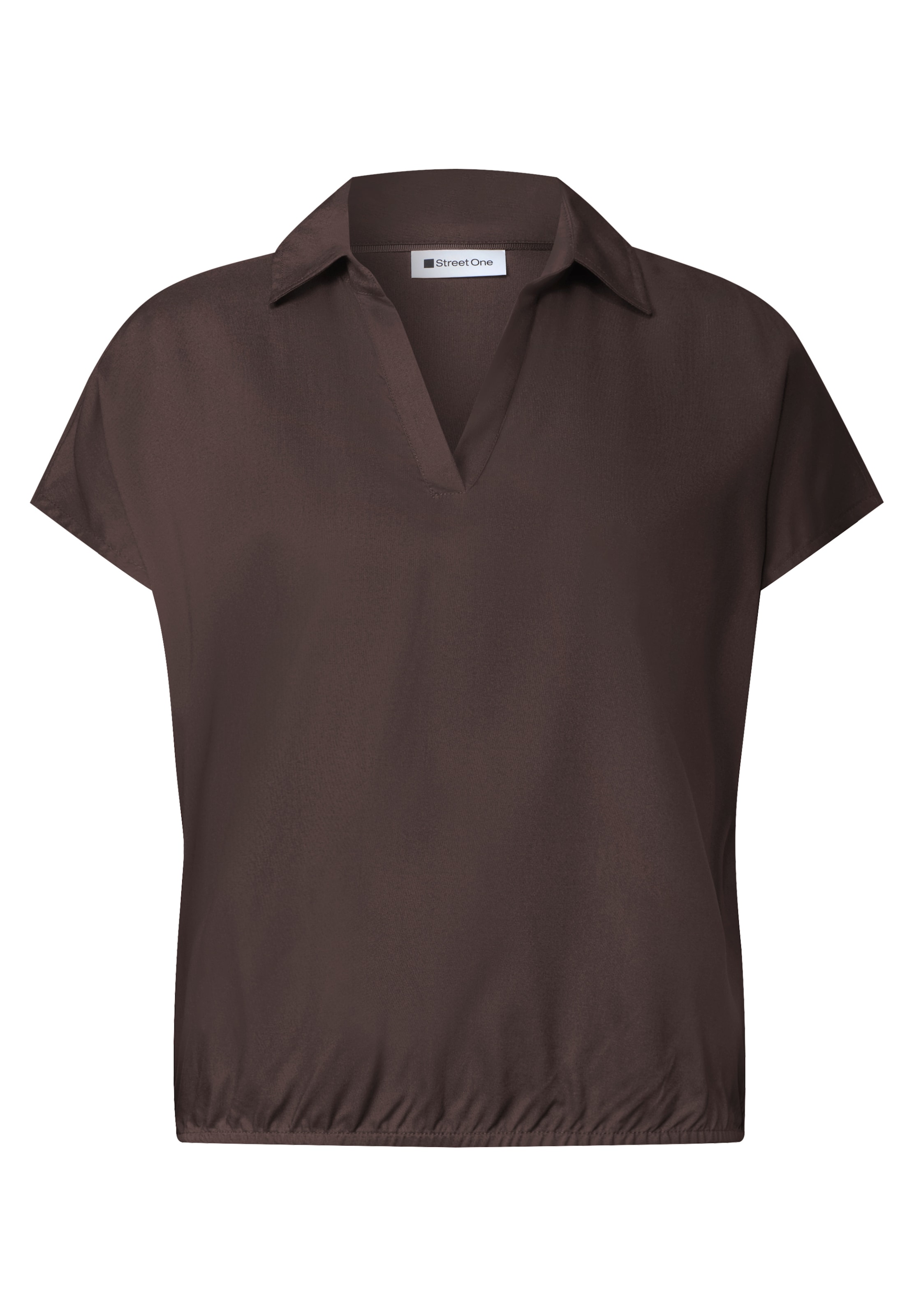 STREET ONE Bluse in Braun: Vorderseite