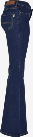 Urban Classics Flared Jeans in Blue