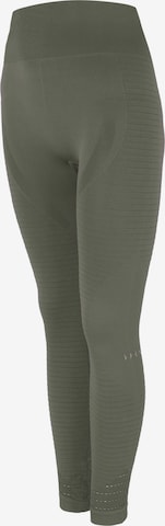 Born Living Yoga Skinny Leggings 'Hatha' in Groen: voorkant
