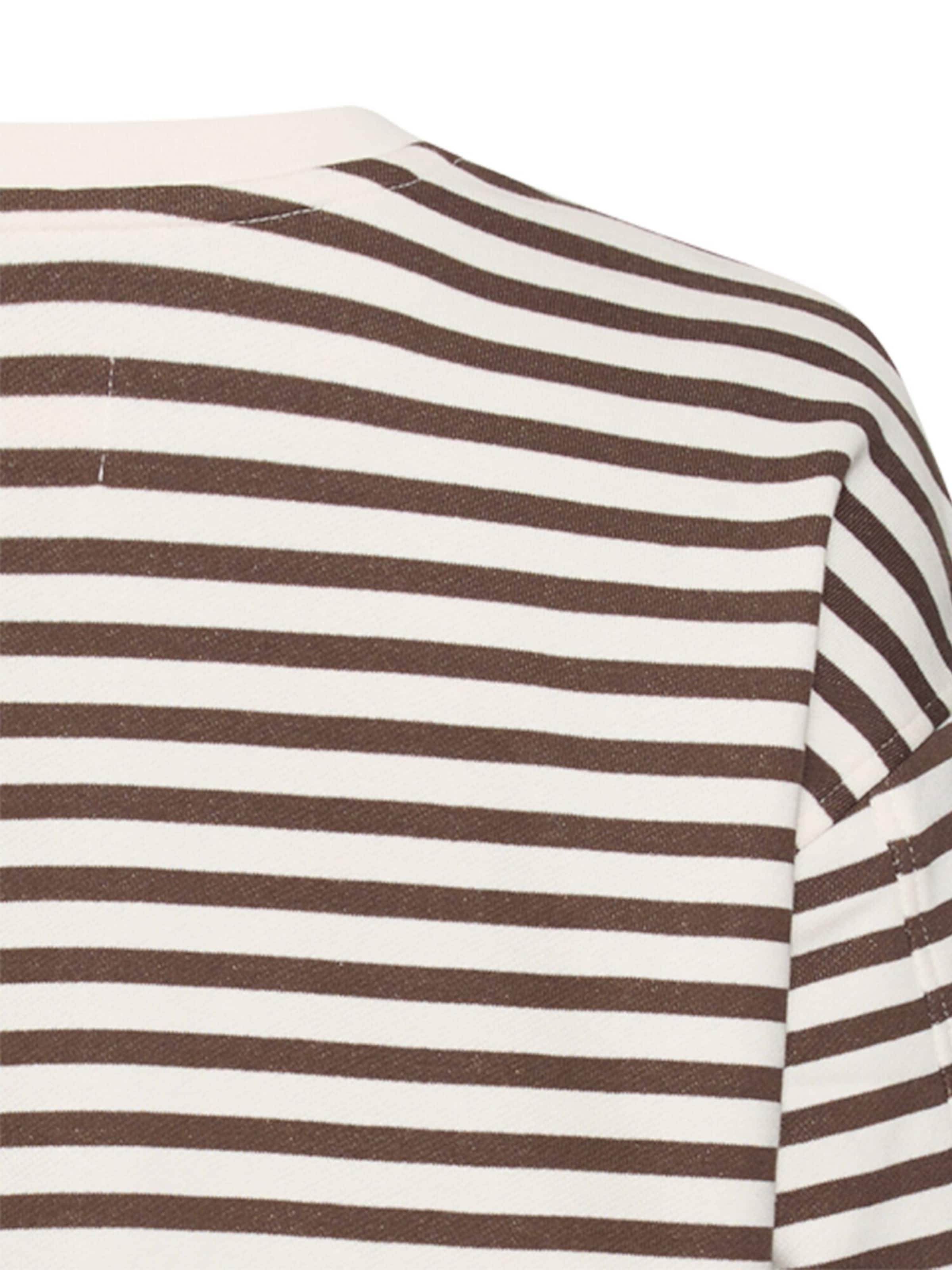 CAMEL ACTIVE Sweatshirt aus einem Baumwollmix in Braun