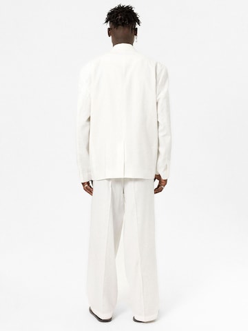 VAMOS CLO Regular fit Blazer 'Black-eyed Susan' in White