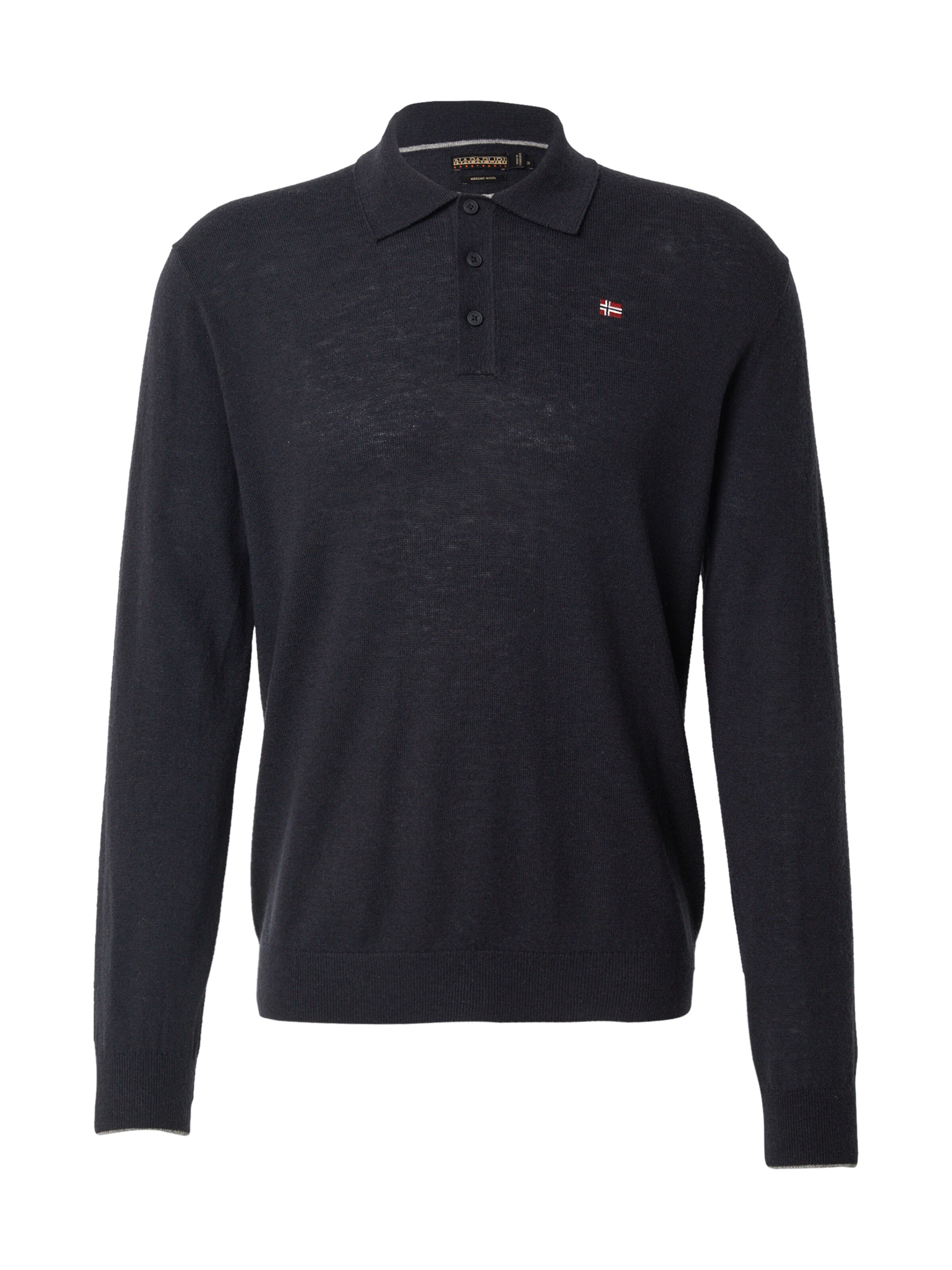 NAPAPIJRI Svetr 'DAMAVAND' – černá: přední strana