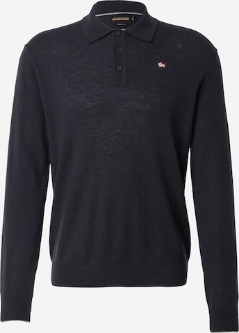 NAPAPIJRI Neulepaita 'DAMAVAND' värissä musta: etupuoli