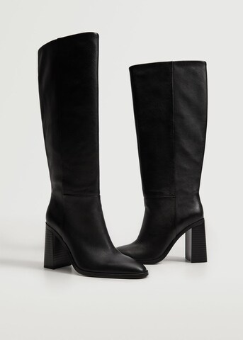 MANGO Boots 'Mer' in Black