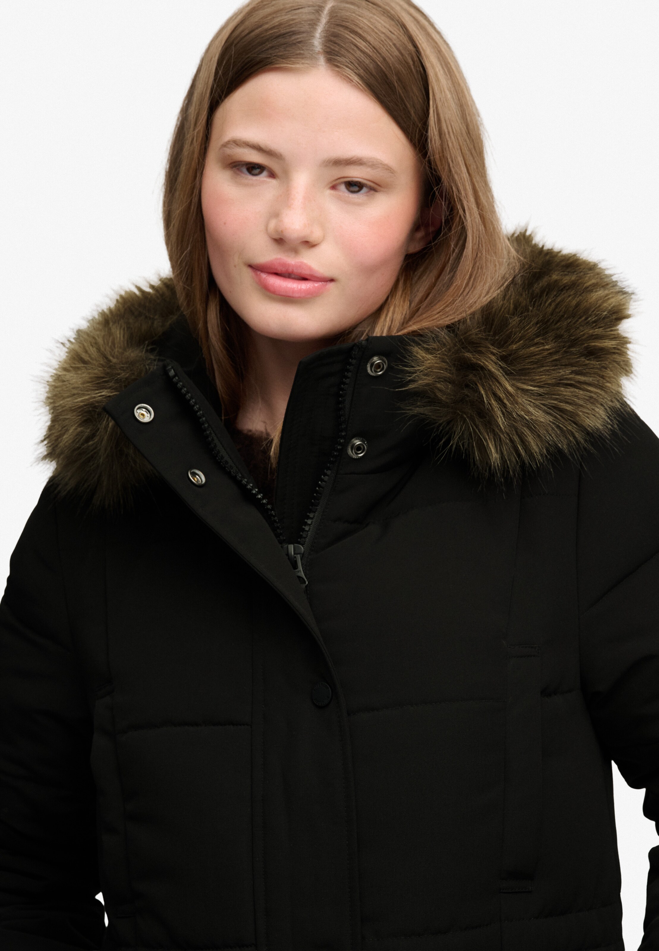 Manteau d’hiver 'Everest' Superdry & Co en noir