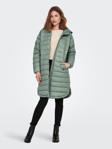ONLY Winter Coat 'Melody' in Green